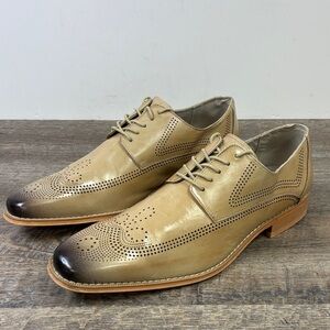 Giovanni LUTHER Men’s Genuine Calfskin Derby Size 12
